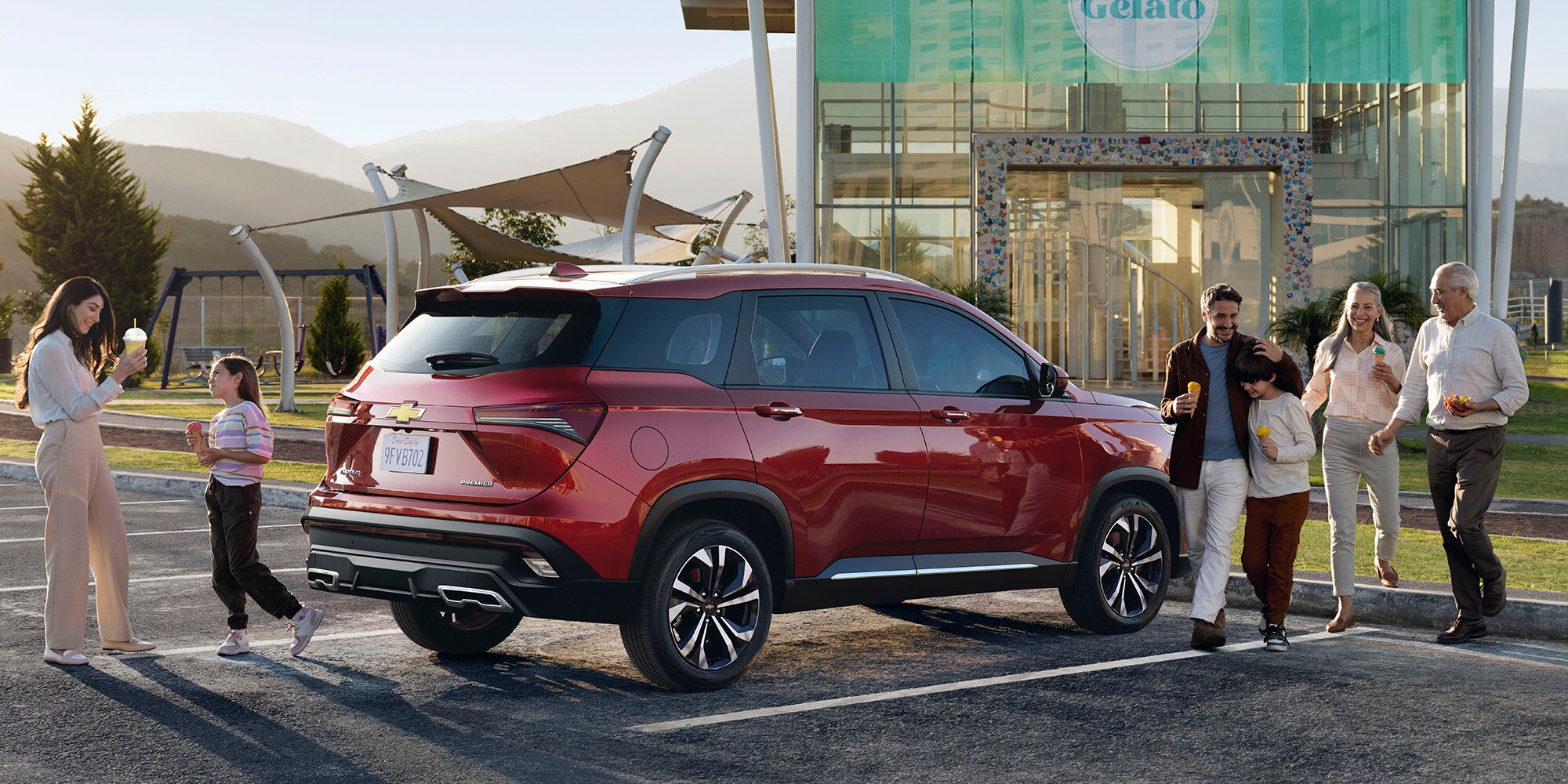 Espacio para toda la familia en tu Chevrolet Captiva ICE